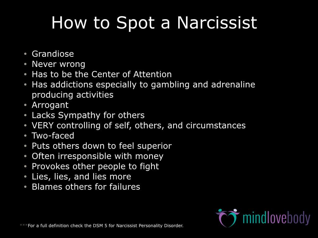 narcissistic: 7 traits of a narcissist personality disorder - mind